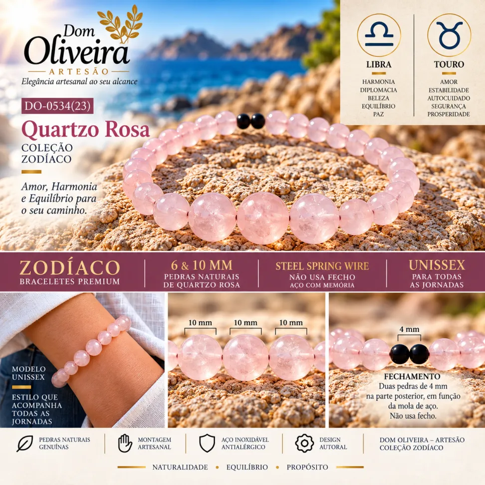 Libra - Bracelete 6&10mm - #6