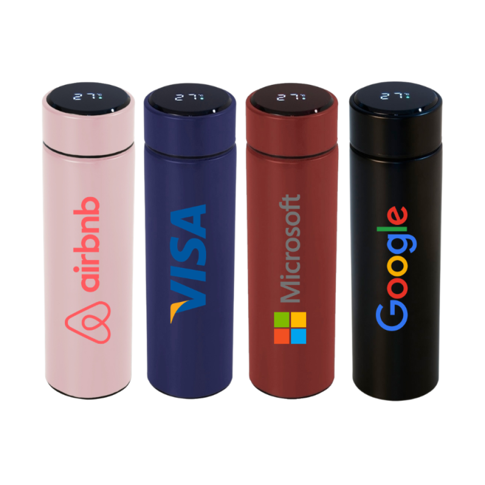 Garrafa Térmica 400ml com Display LED
