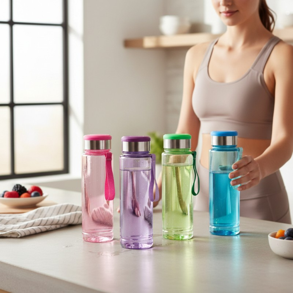 Garrafa Plástica 950ml Porta-comprimido - #4