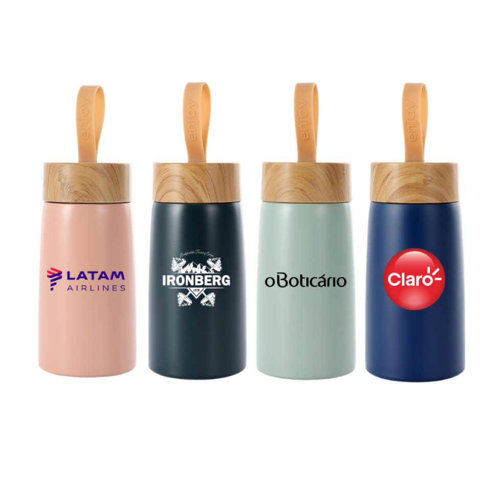 Garrafa Inox Parede Dupla 250ml