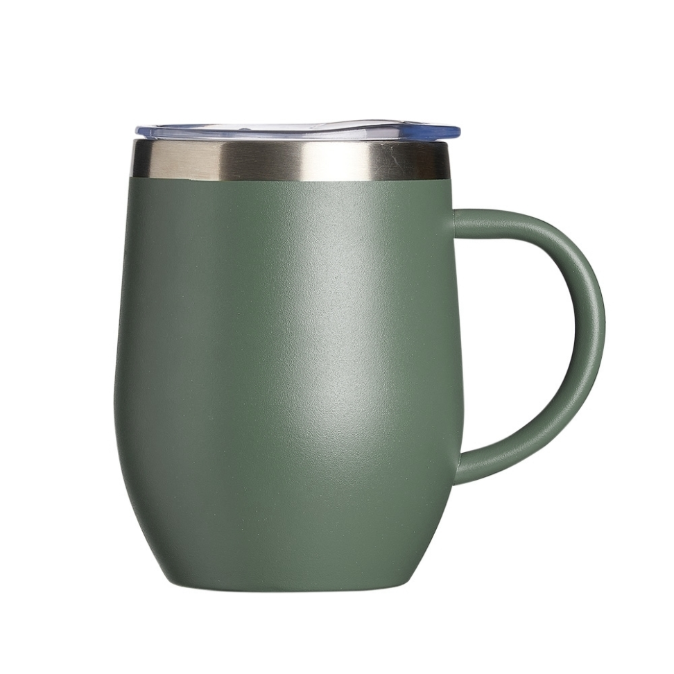 Copo Térmico 350ml Inox Com Alça Tampa com Bocal e Trava de Segurança - #6
