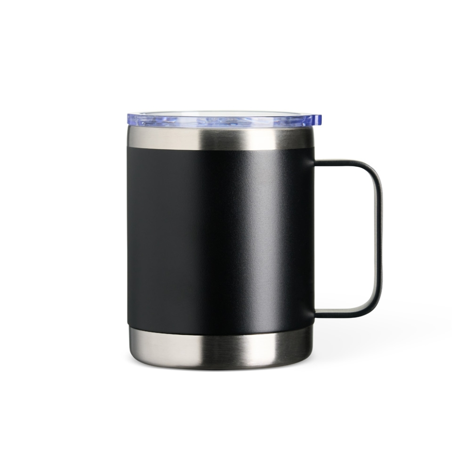 Caneca Térmica 350ml Parede Dupla Inox Tampa Acrílica - #4