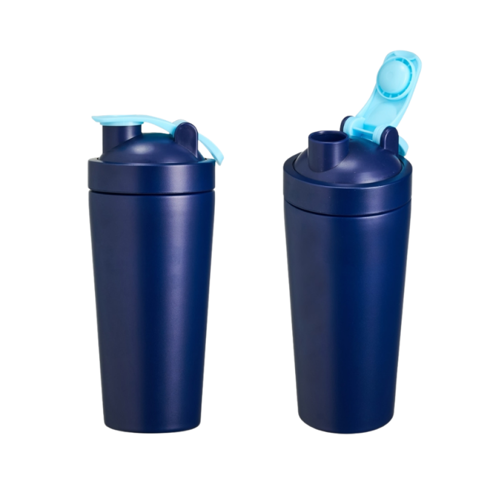 Coqueteleira Térmica 700ml com Misturador de Mola Inox - #5