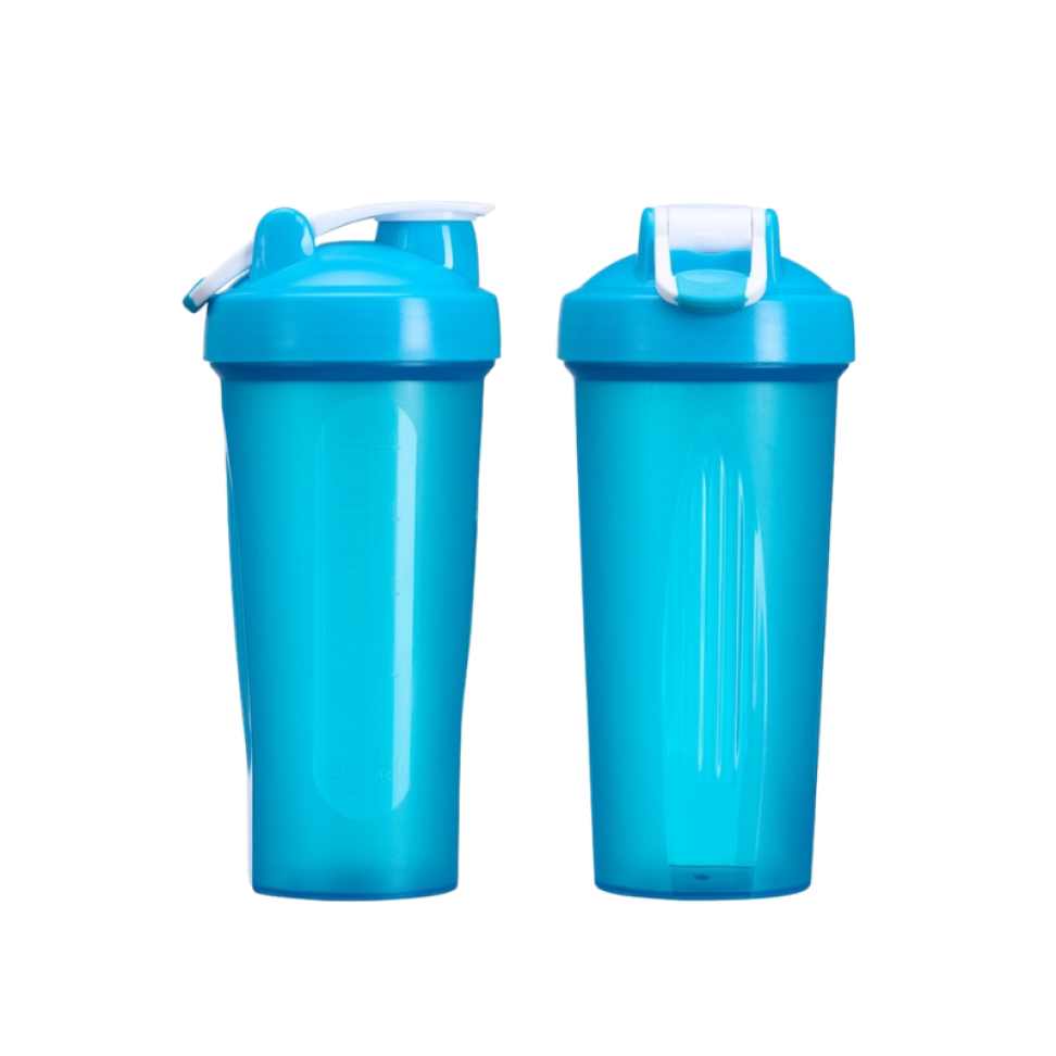 Coqueteleira Plástica 700ml com Misturador de Mola Inox - #4