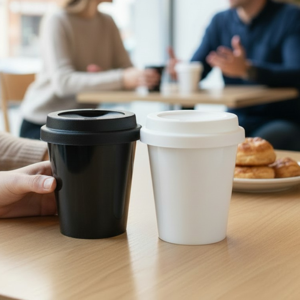 Copo Starbucks Plástico 350ml Com Tampa e Bocal - #3