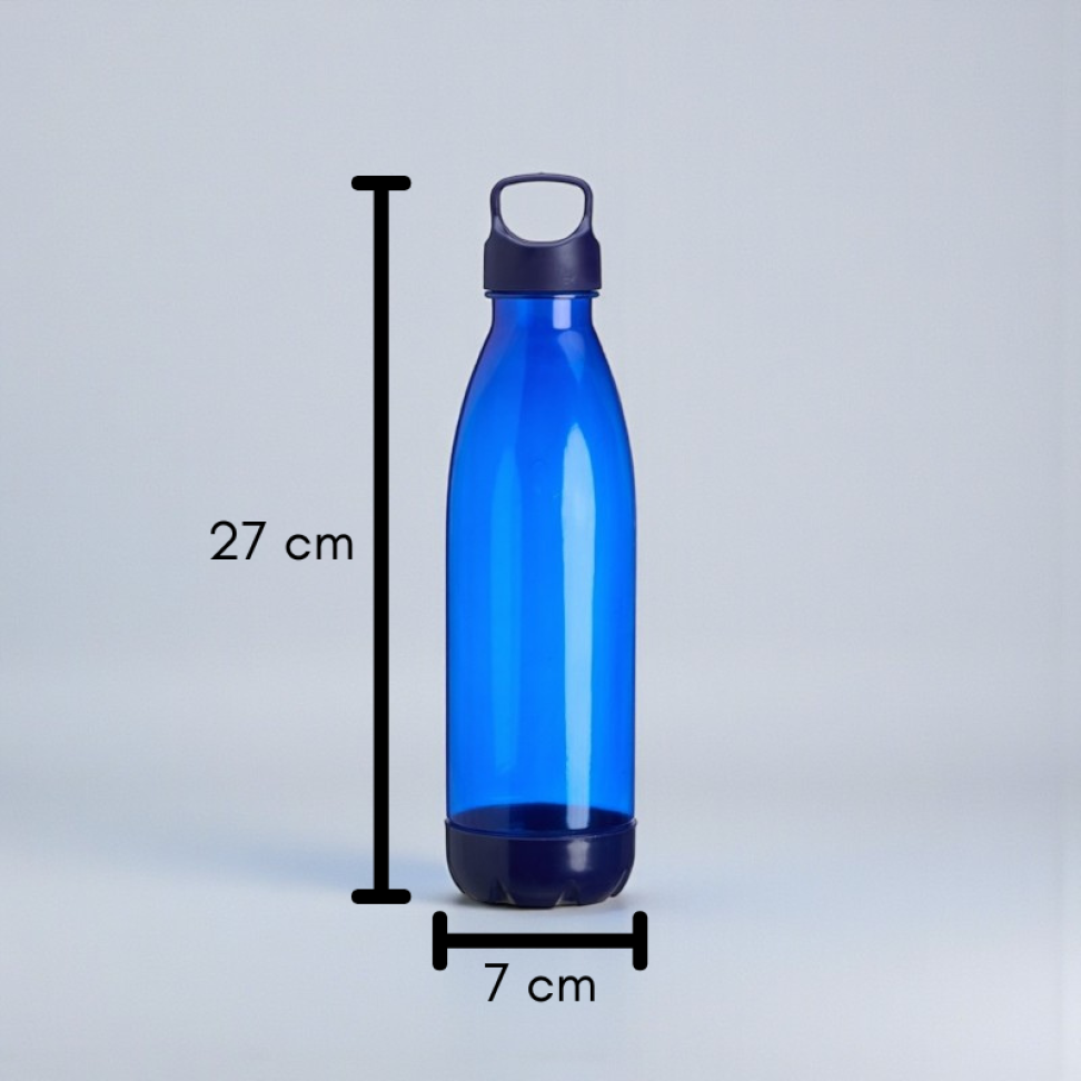 Garrafa Plástica Translúcida 680ml - #4