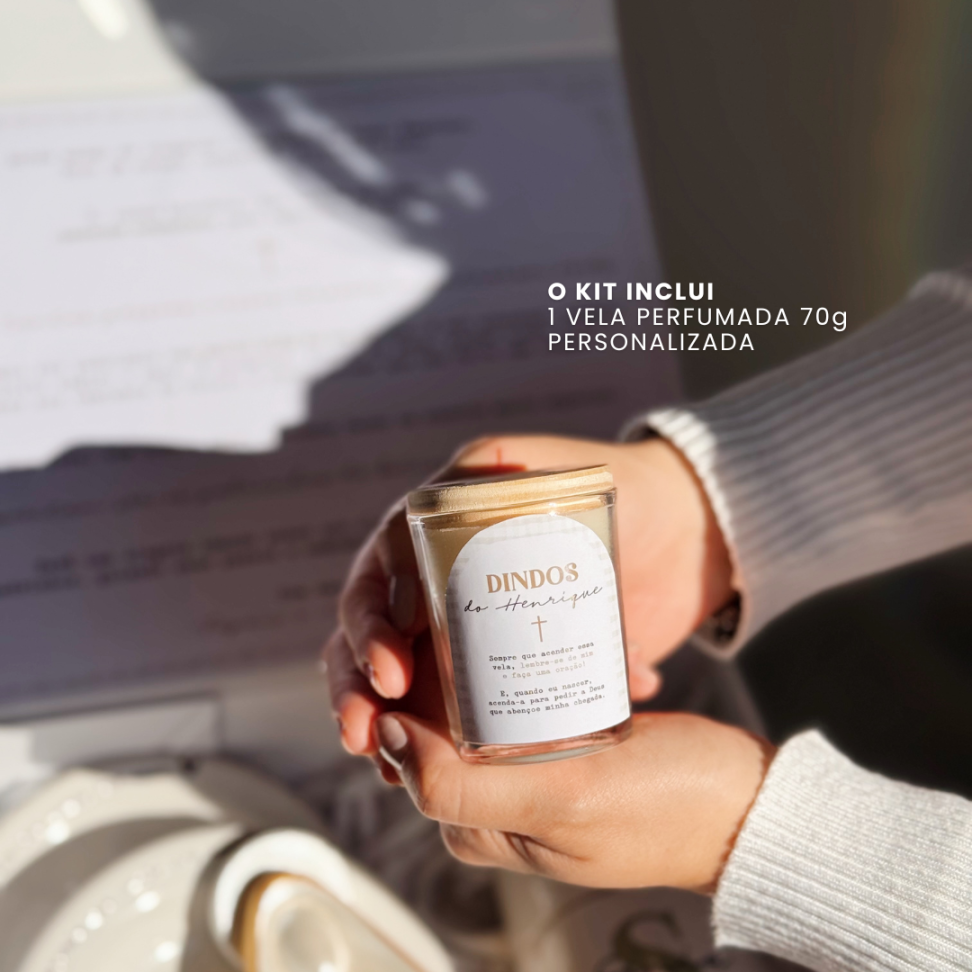 Vela Aromática Personalizada (70g)
