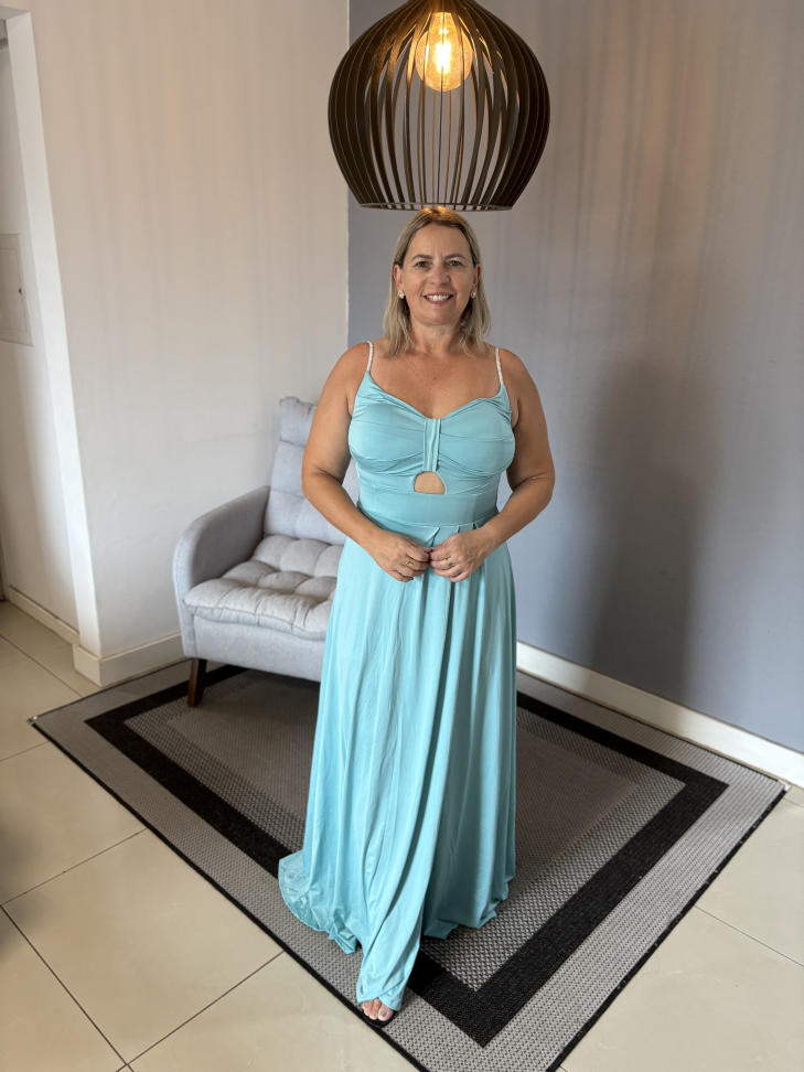 Vestido Princesa Azul