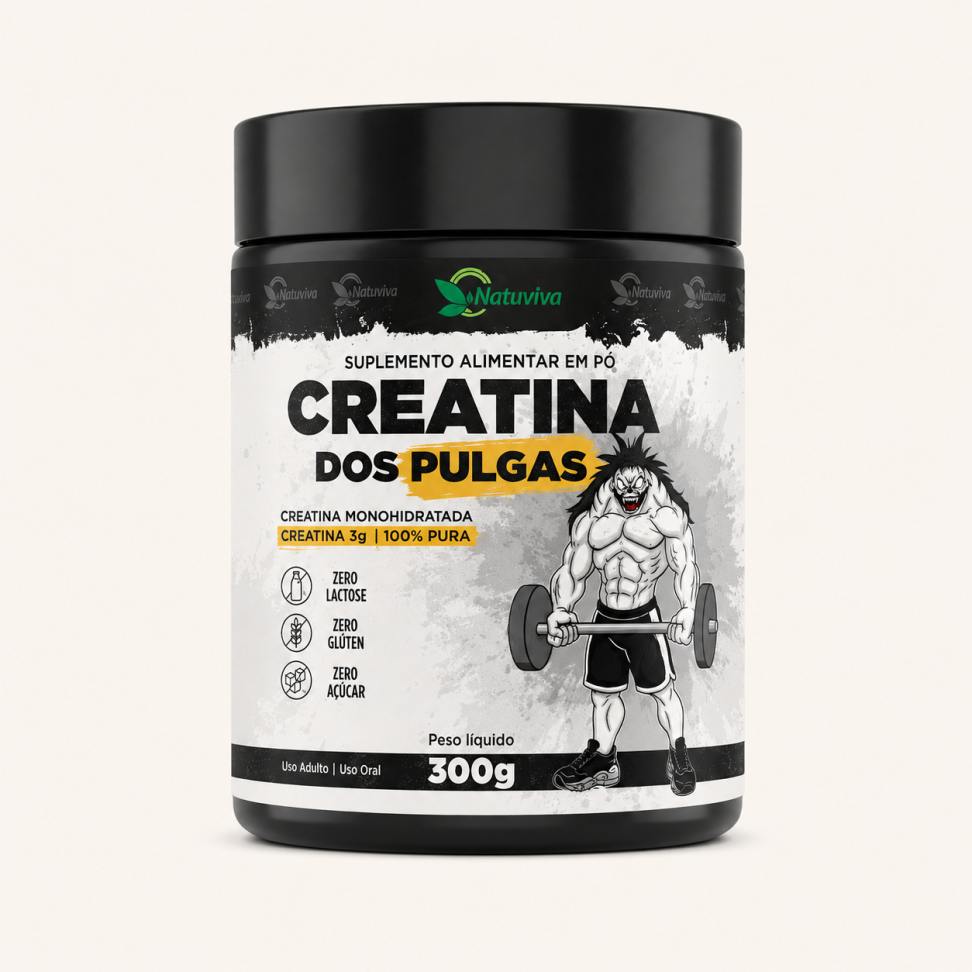 Creatina dos Pulgas 300g Natuviva