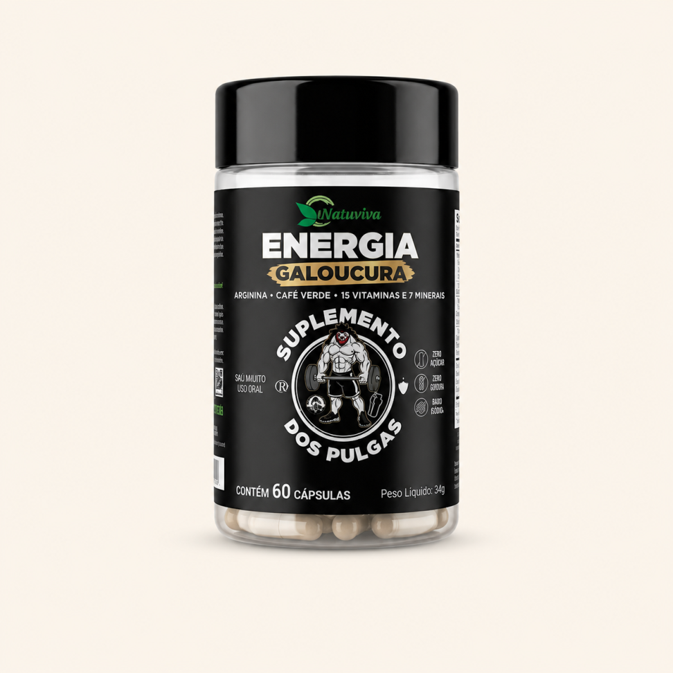 Energia Galoucura 60 Cápsulas Natuviva