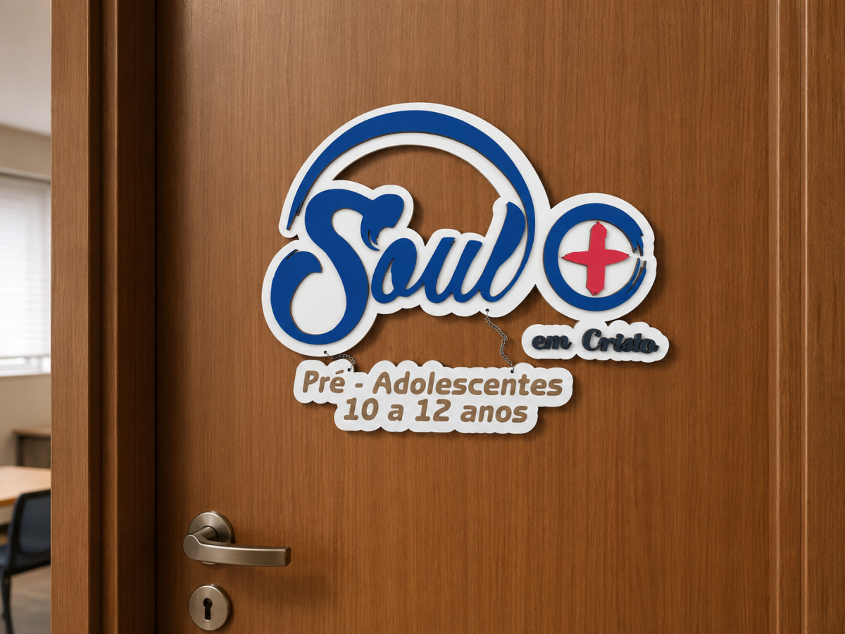 Placa de Porta Soul +