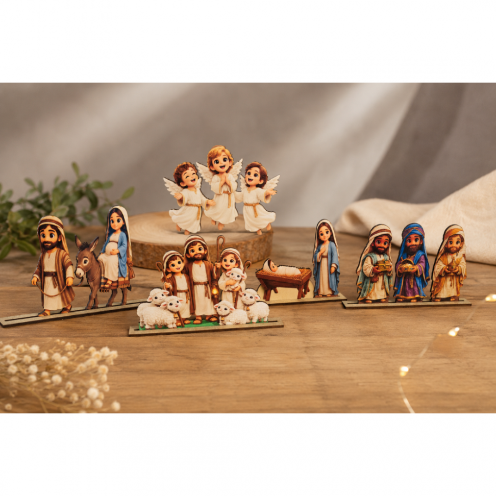 Mini personagens histórias Infantis e Primários 3 ºTrimestre Ano A