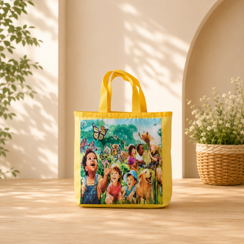 Bolsa de apoio classe Iniciantes e bebês