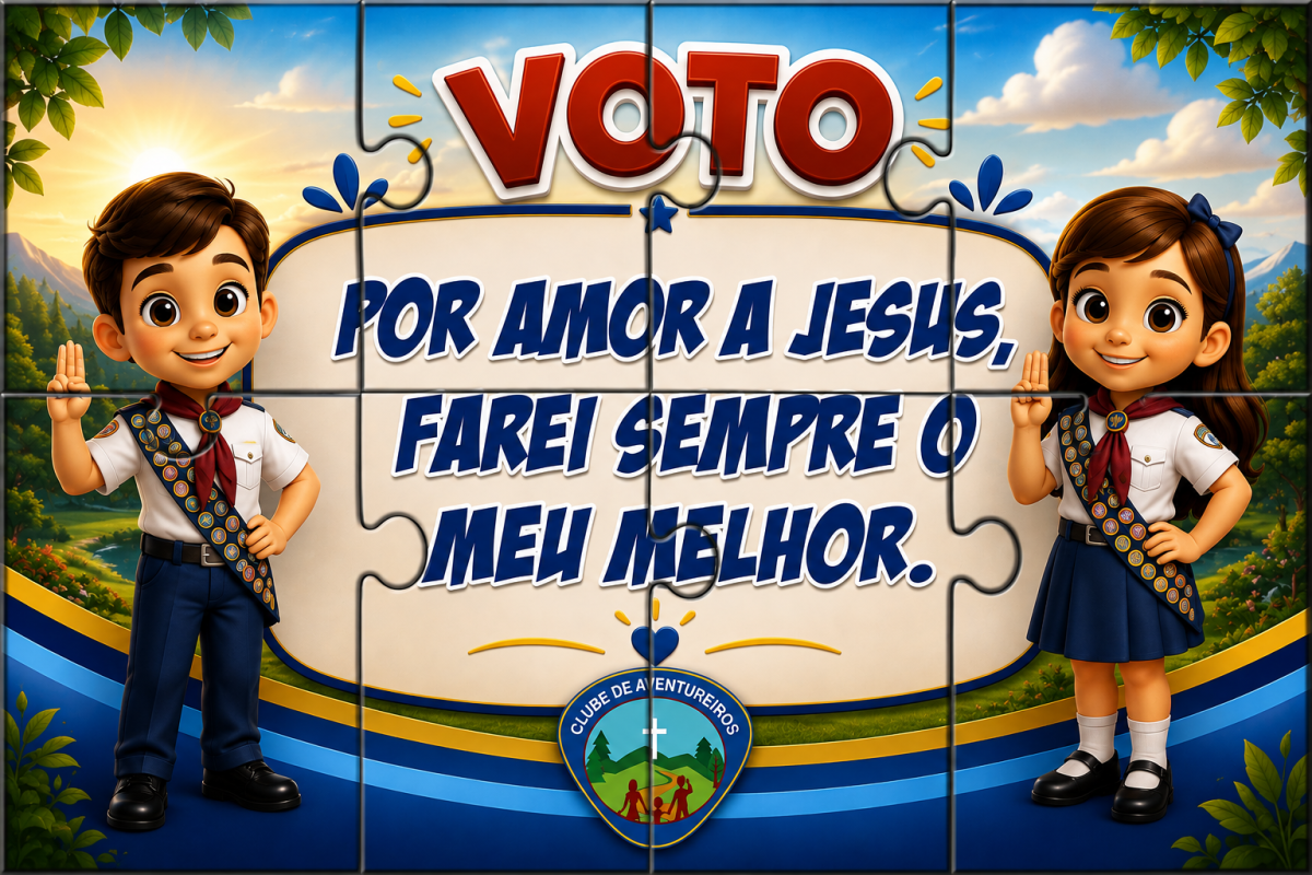 Quebra cabeça voto ou lei aventureiros