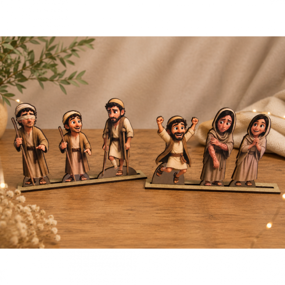 Mini personagens histórias Infantis e Primários 3 ºTrimestre Ano A - #3
