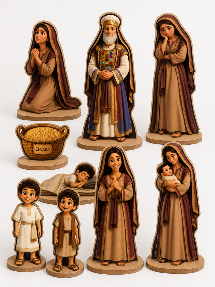 Personagens historias Iniciantes Ano A 4º trim
