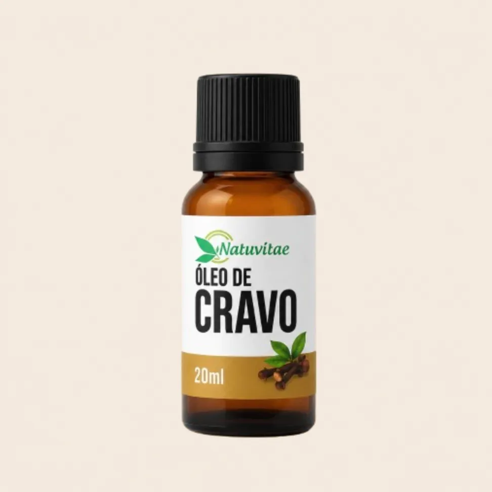 Óleo de Cravo Natuvitae – Extrato Líquido Natural Concentrado 20ml