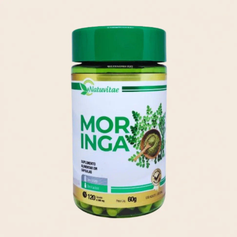 Moringa Natuvitae – 120 Cápsulas de 500mg