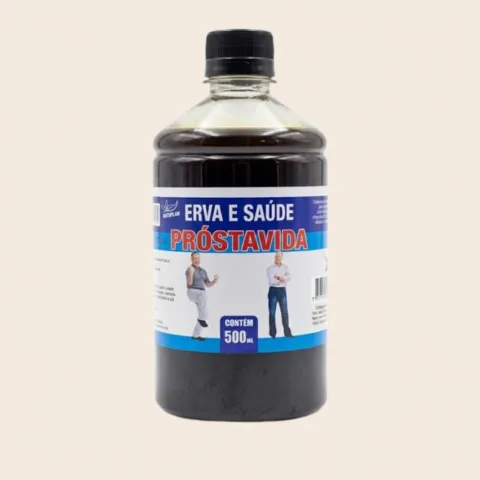 Próstavida Erva e Saúde Natuplan – Composto Natural Suplemento Líquido 500ml