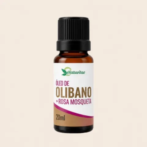 Óleo de Olíbano + Rosa Mosqueta Natuvitae – Extrato Líquido Natural Concentrado 20ml