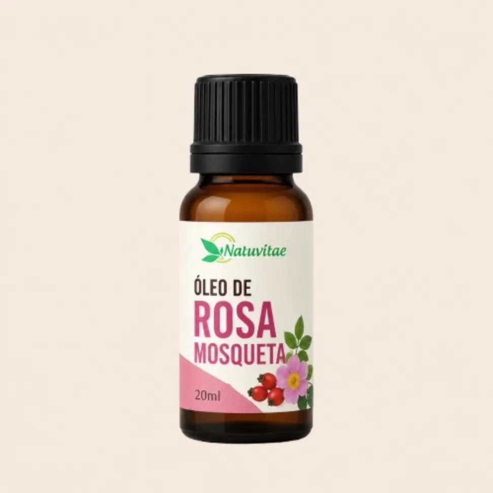 Óleo de Rosa Mosqueta Natuvitae – Extrato Líquido Concentrado 20ml