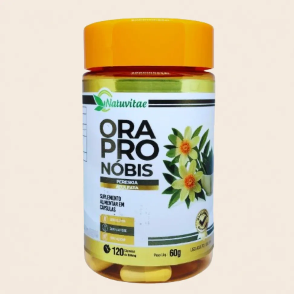 Ora pro nobis+peskia+aculeata 120 caps 500mg