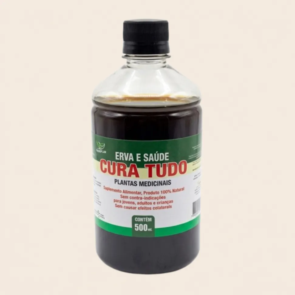 Cura Tudo Erva e Saúde Natuplan – Composto de Plantas Medicinais Líquido 500ml - #1