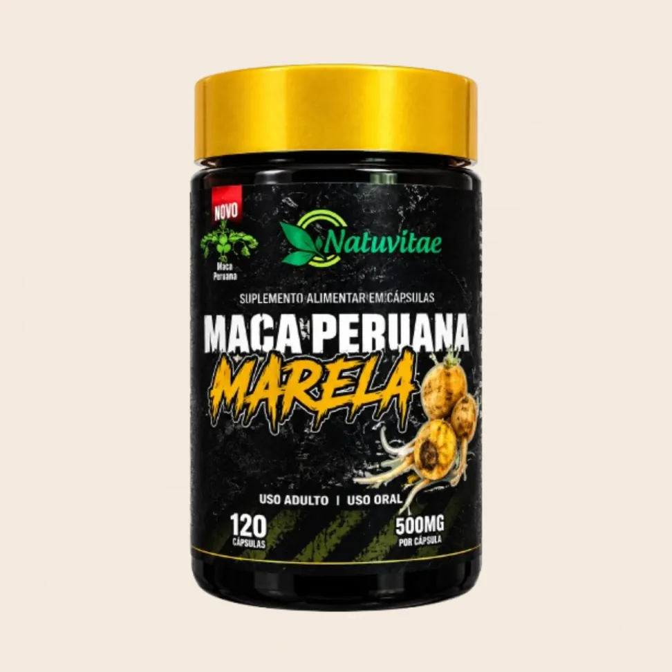Tribulus com Maca Peruana Natuvitae – Suplemento Alimentar 120 Cápsulas de 500mg