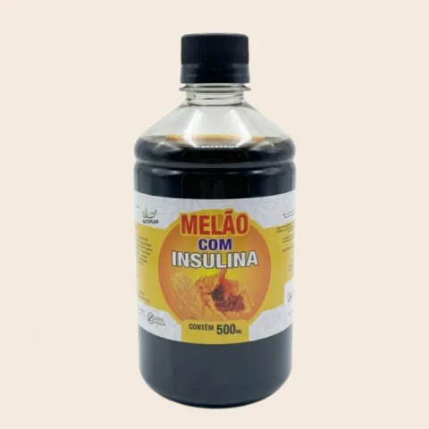 Suplemento Líquido Melão com Insulina Vegetal Natuplan - 500ml