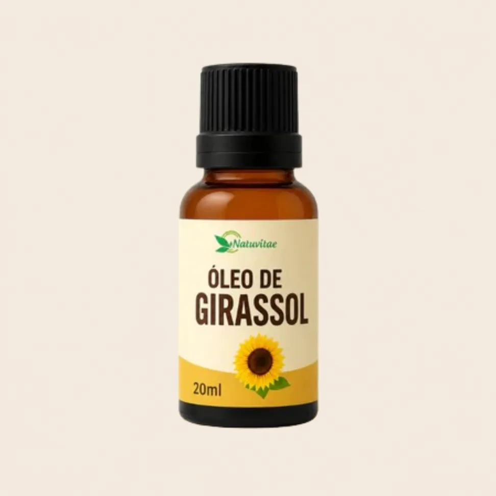 Óleo de Girassol Natuvitae – Extrato Líquido Natural Concentrado 20ml