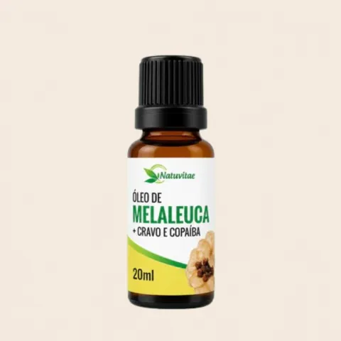 Óleo de Melaleuca + Cravo e Copaíba Natuvitae – Extrato Líquido Natural Concentrado 20ml