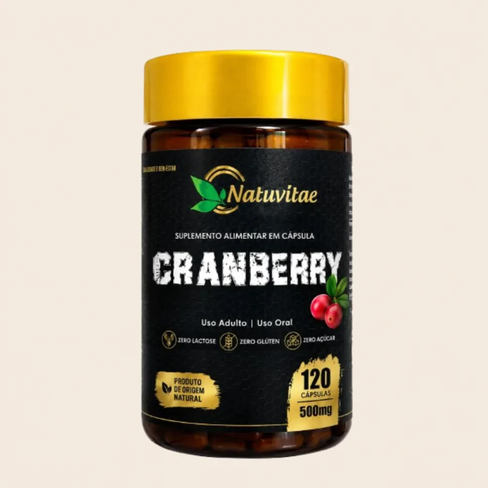 Cranberry Natuvitae – Suplemento Alimentar 120 Cápsulas de 500mg