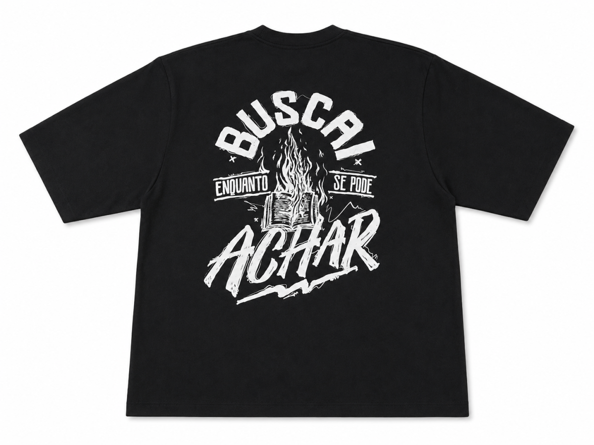 Blusa Oversized Premium - Buscai enquanto se pode achar
