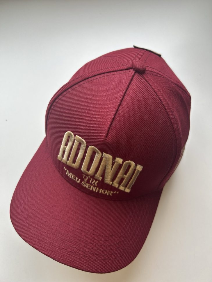 Boné Americano Premium - Adonai "Meu Senhor"