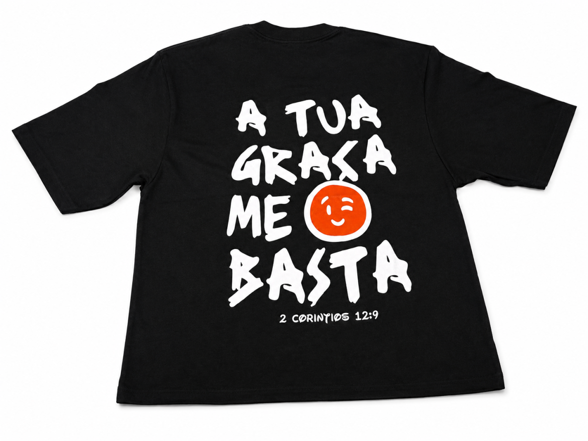 Blusa Oversized Premium - A tua graça me basta - #7