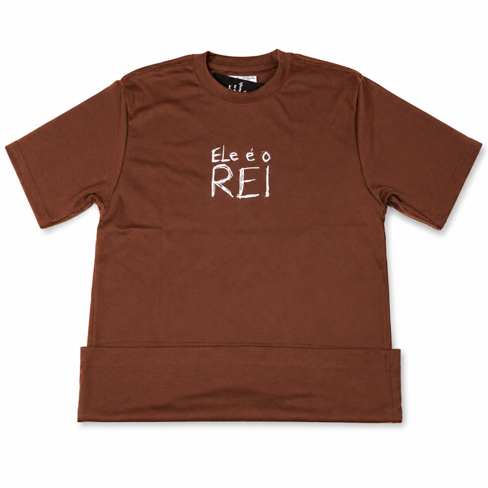 Blusa Oversized Premium - Ele é o Rei