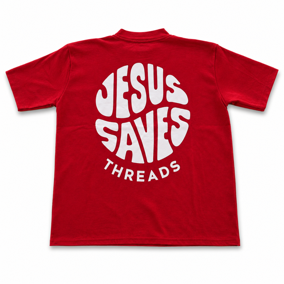 Blusa Cropped Oversized Premium - Jesus Saves