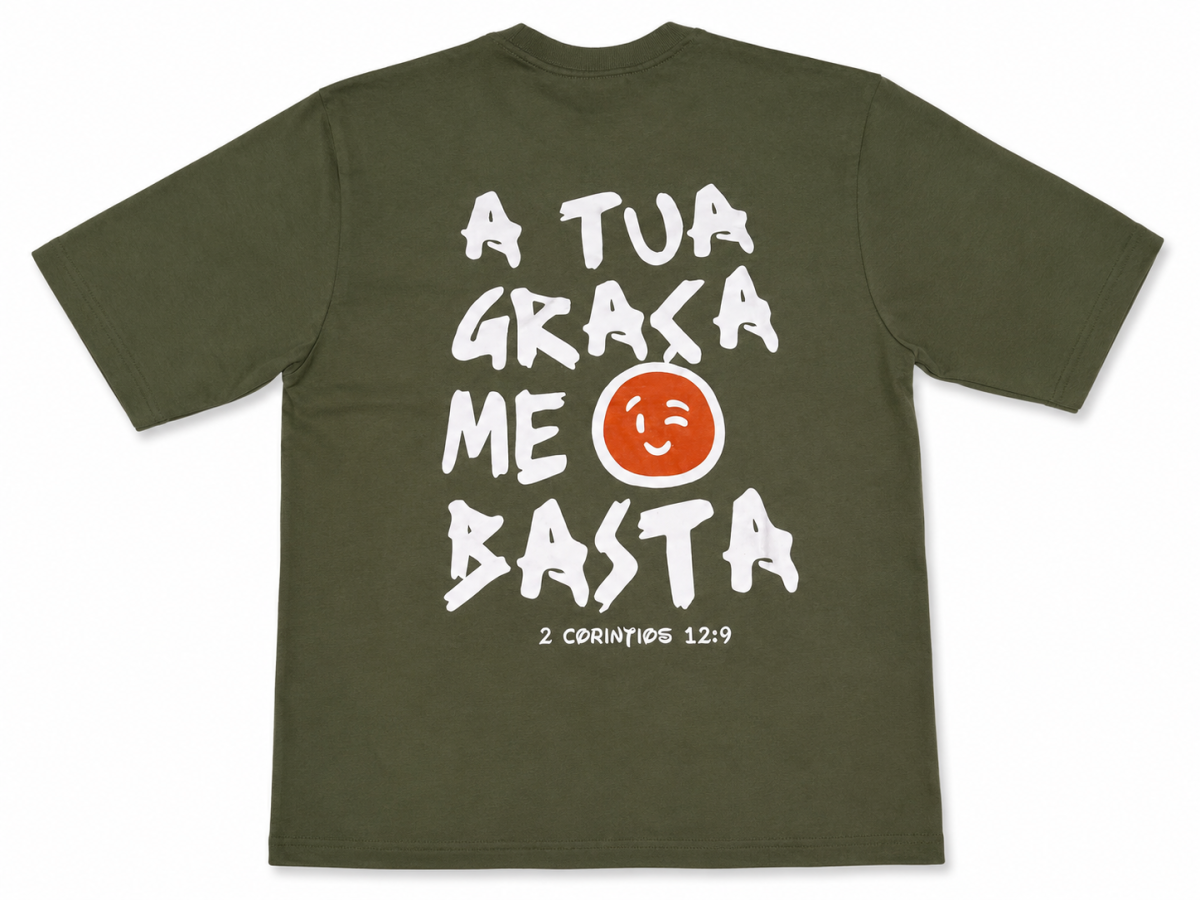 Blusa Oversized Premium - A tua graça me basta - #3