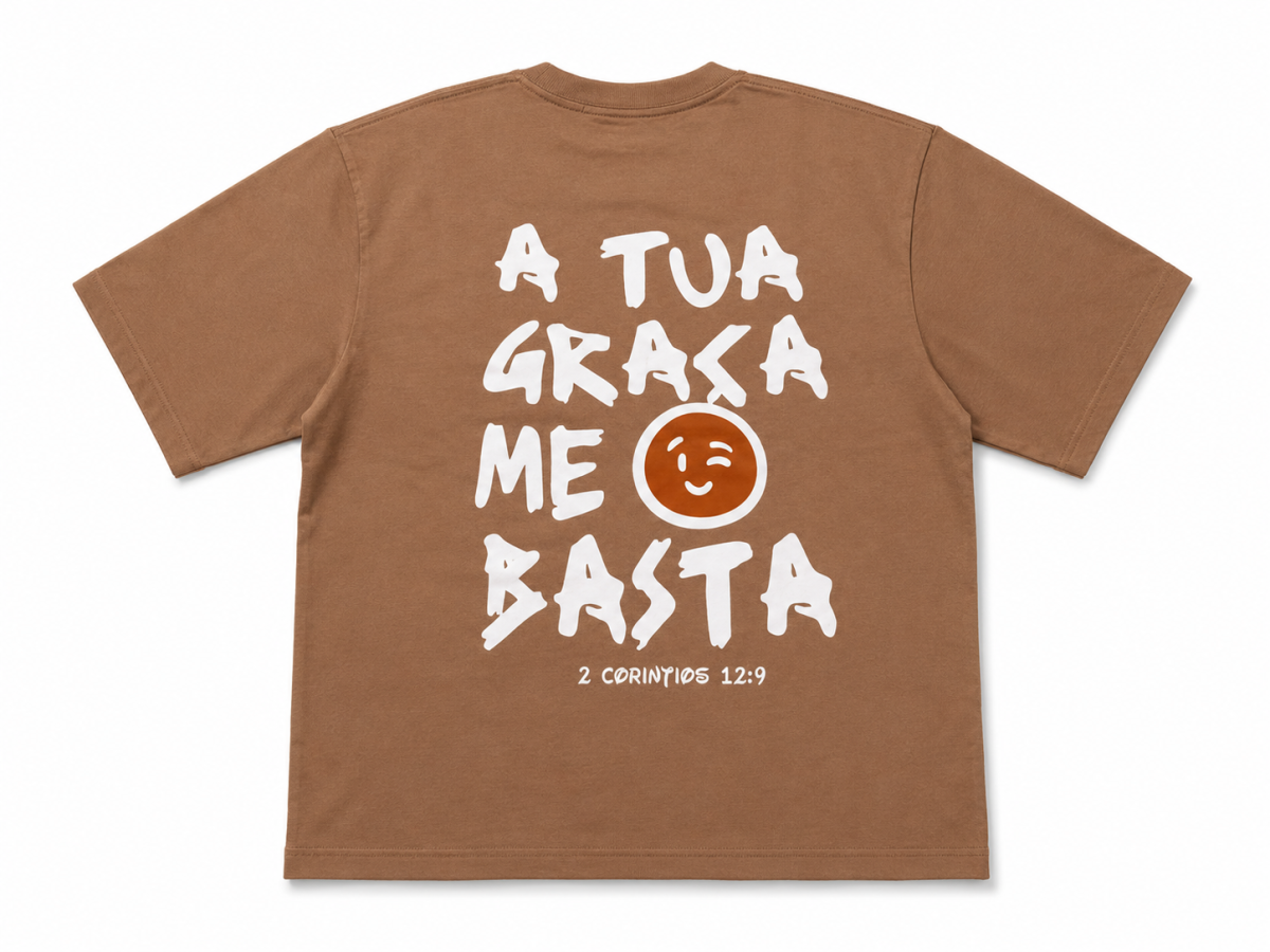 Blusa Oversized Premium - A tua graça me basta - #5