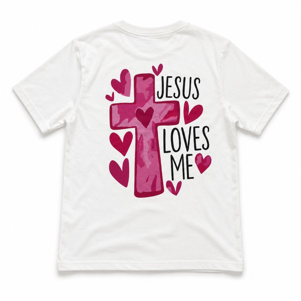 Blusa Oversized Premium - Jesus Loves Me