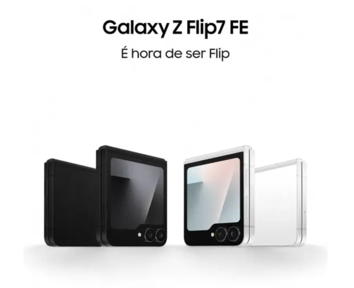 Smartphone Samsung Galaxy Z Flip7 FE 128GB Preto 5G 8GB RAM Tela 6,7" Câm. Dupla de 50MP Galaxy AI - #3