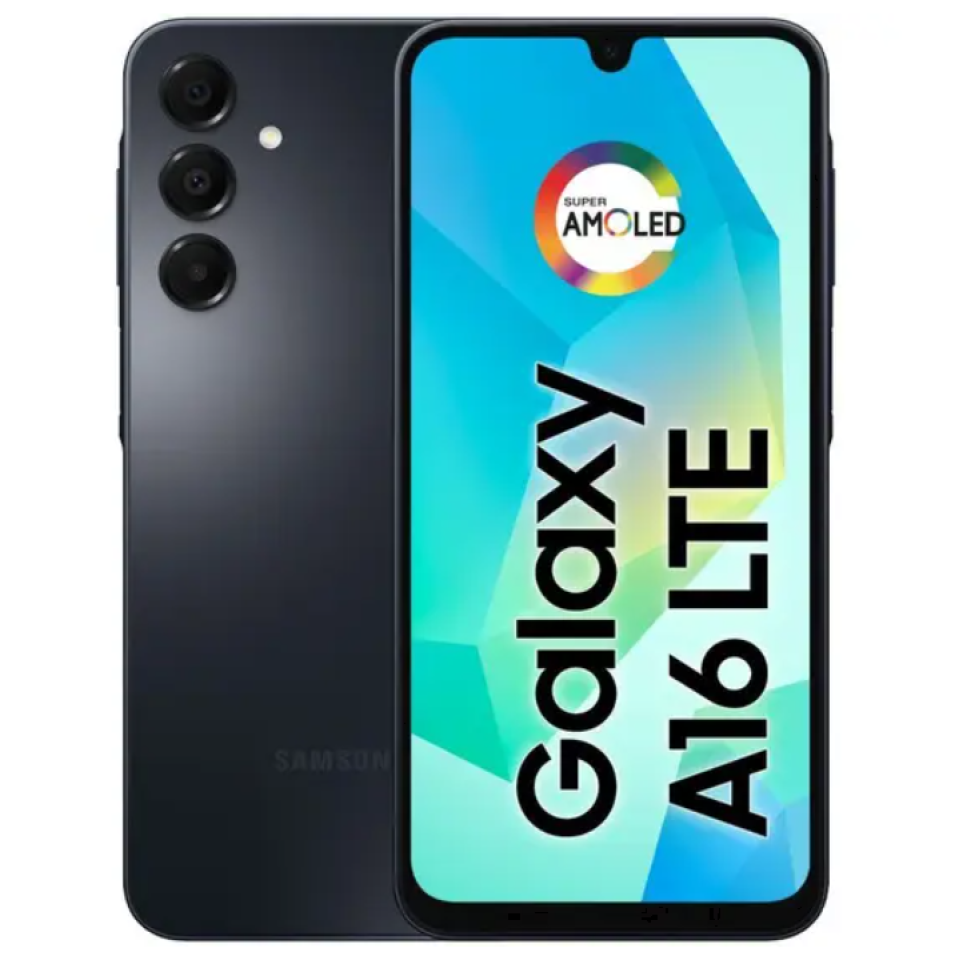 Smartphone Samsung Galaxy A16 256GB Preto Claro 8GB RAM 6,7" FHD+ Selfie Câm Tripla +13MP