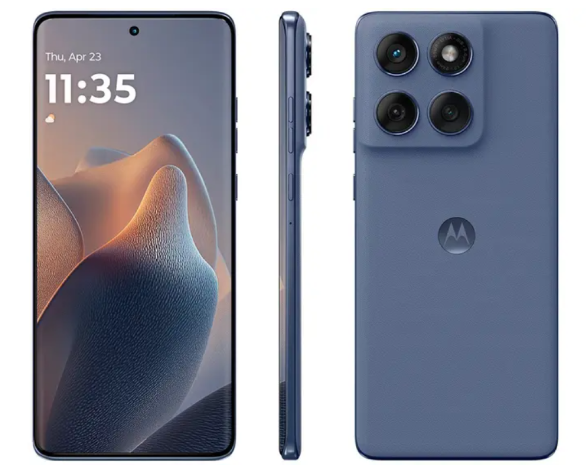Smartphone Motorola Moto G35 256GB Cinza 5G 4GB RAM+8GB Ram Boost 5G 6,7" Câm. Dupla + Selfie 16MP