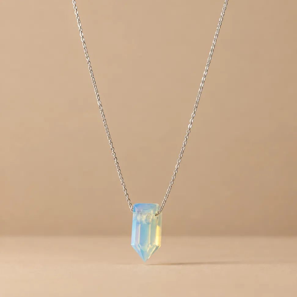 Colar Quartzo Azul