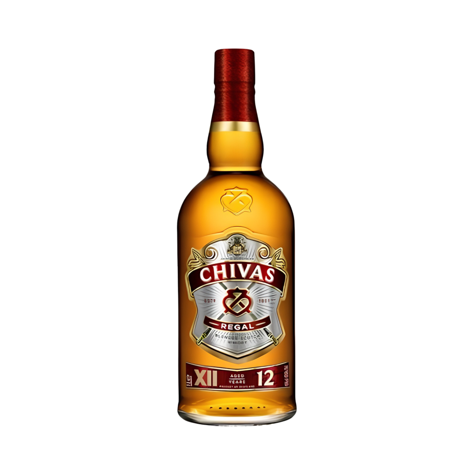 Whisky Chivas Regal 12 anos 1 Litro CX C/12