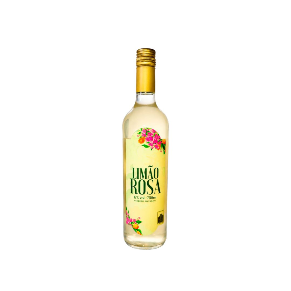 Licor Bom Boni Gengibre / Limão Rosa 750ml