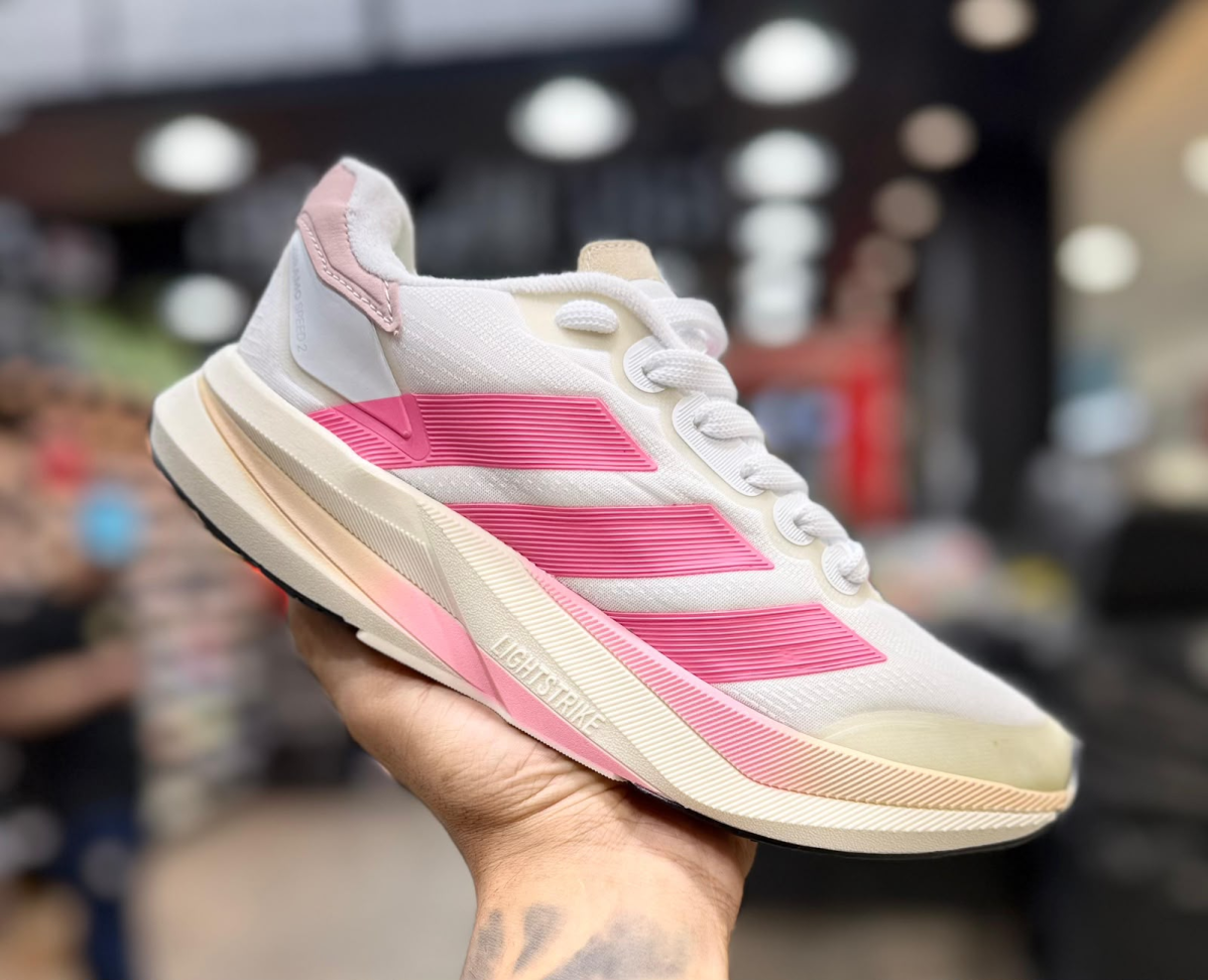 ADIDAS DURAMO BRANCO C ROSA