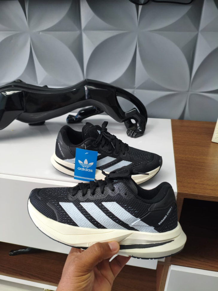 ADIDAS DURAMO PRETO- PREMIUM