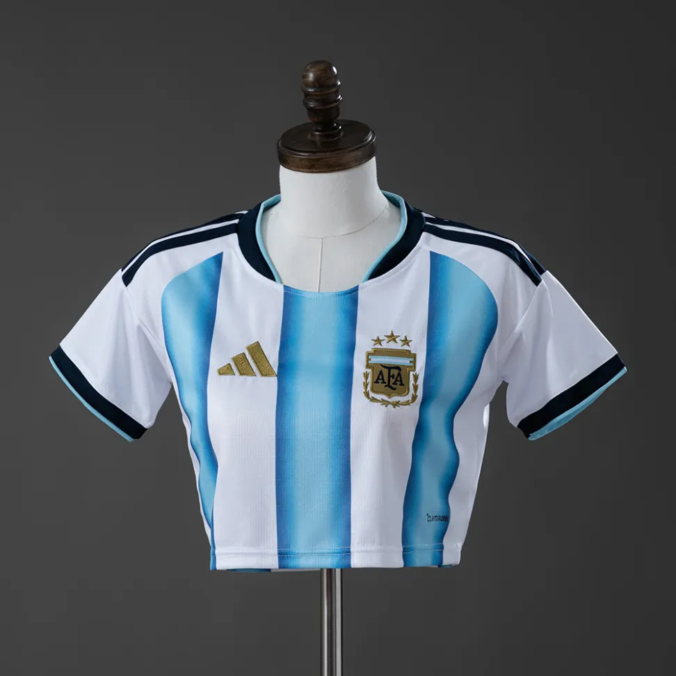 Camisa Cropped da Argentina 2026