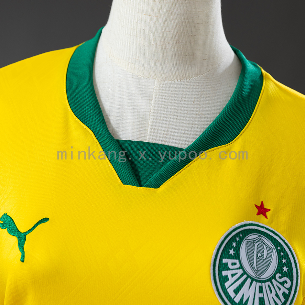 Camisa feminina amarela do Palmeiras temporada 2026/27 - #3